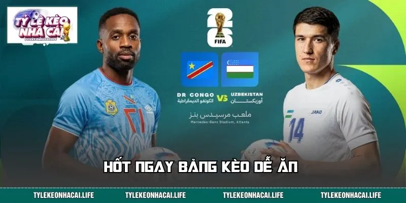 Chốt ngay bảng kèo dễ ăn